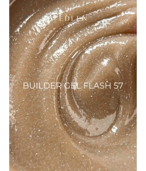 Гель Builder Gel Flash Edlen №57 30 мл світловідбиваючий 